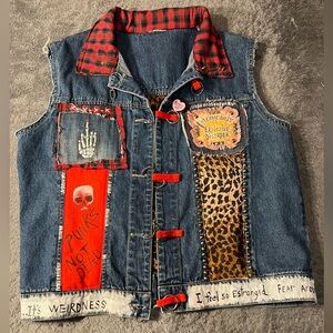 Punk Jean Vest